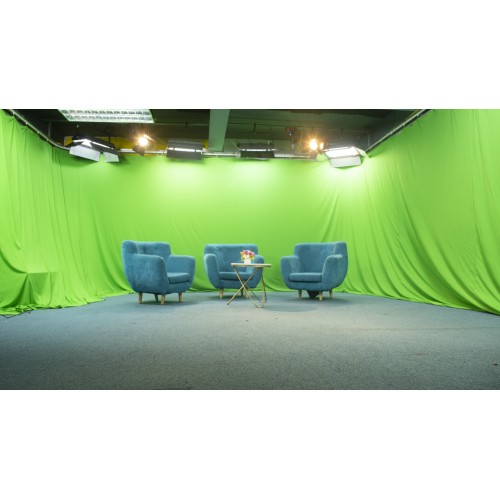 Phông xanh có motor cuốn Phông xanh có motor cuốn